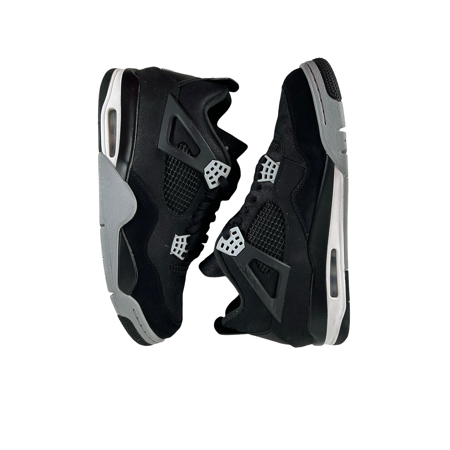 DH7138 006 Jordan 4 Retro SE Black Canvas [USED] - 12 M (Used3)