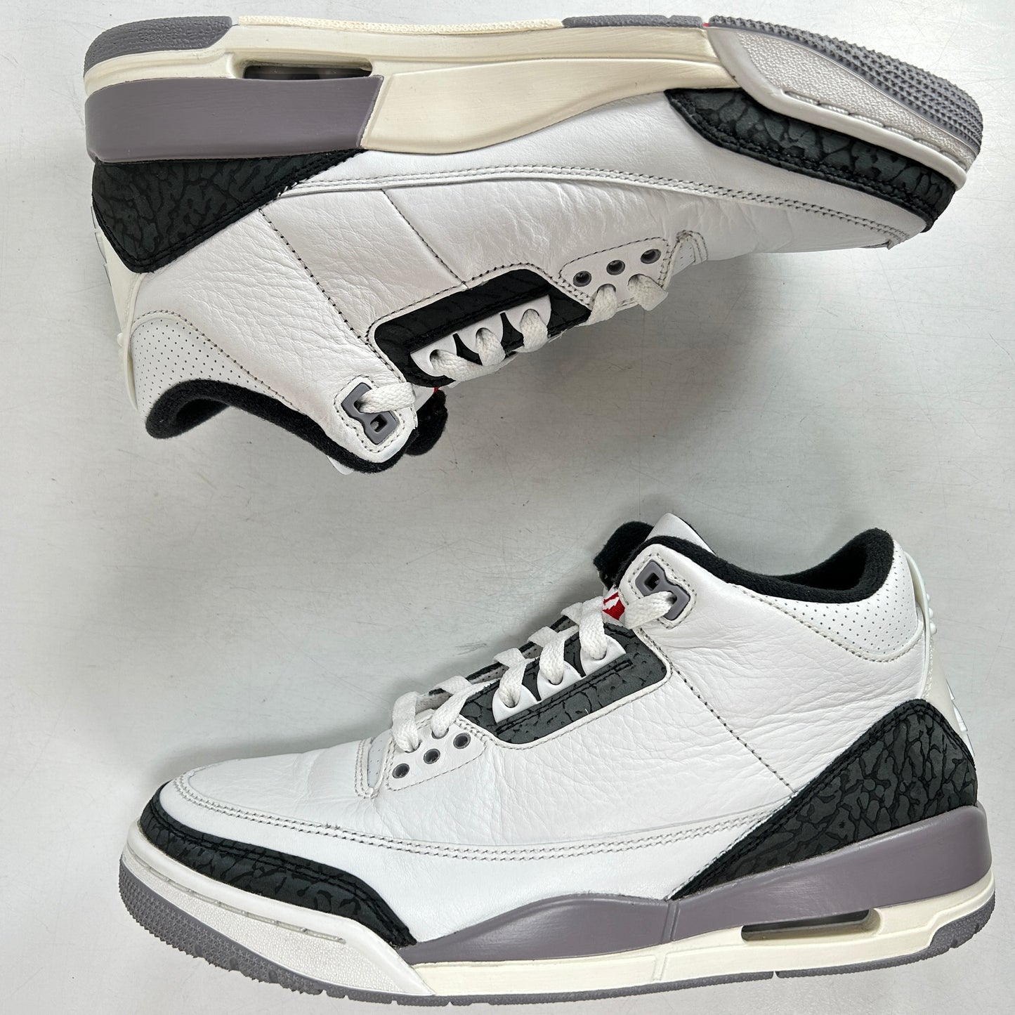 CT8532 106 Jordan 3 Retro Cement Grey [USED] - 8.5 M (Used) (Replace Box)