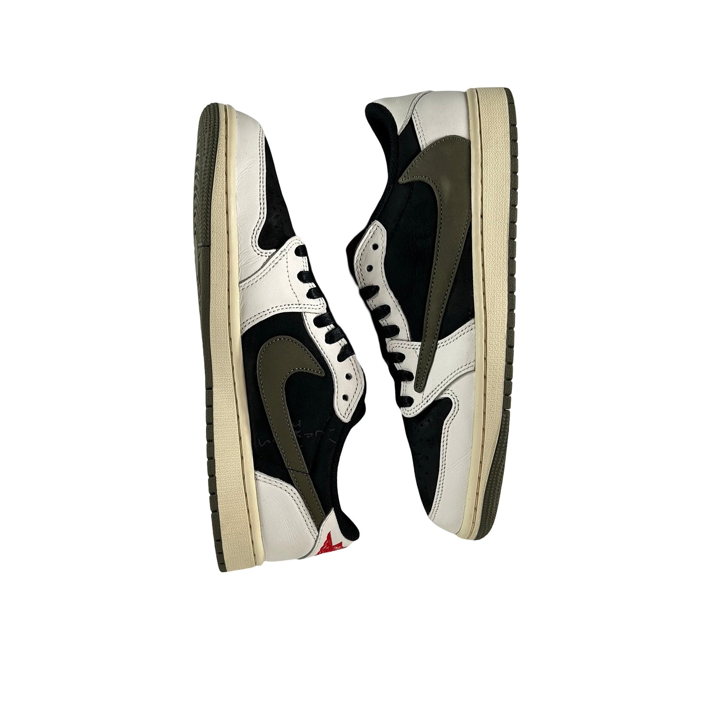 DZ4137 106 Jordan 1 Retro Low OG SP Travis Scott Olive (W) [USED] - 9.5 W (Used4)