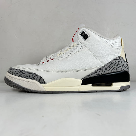 DN3707 100 Jordan 3 Retro White Cement Reimagined [USED] - 10 M (Used8)