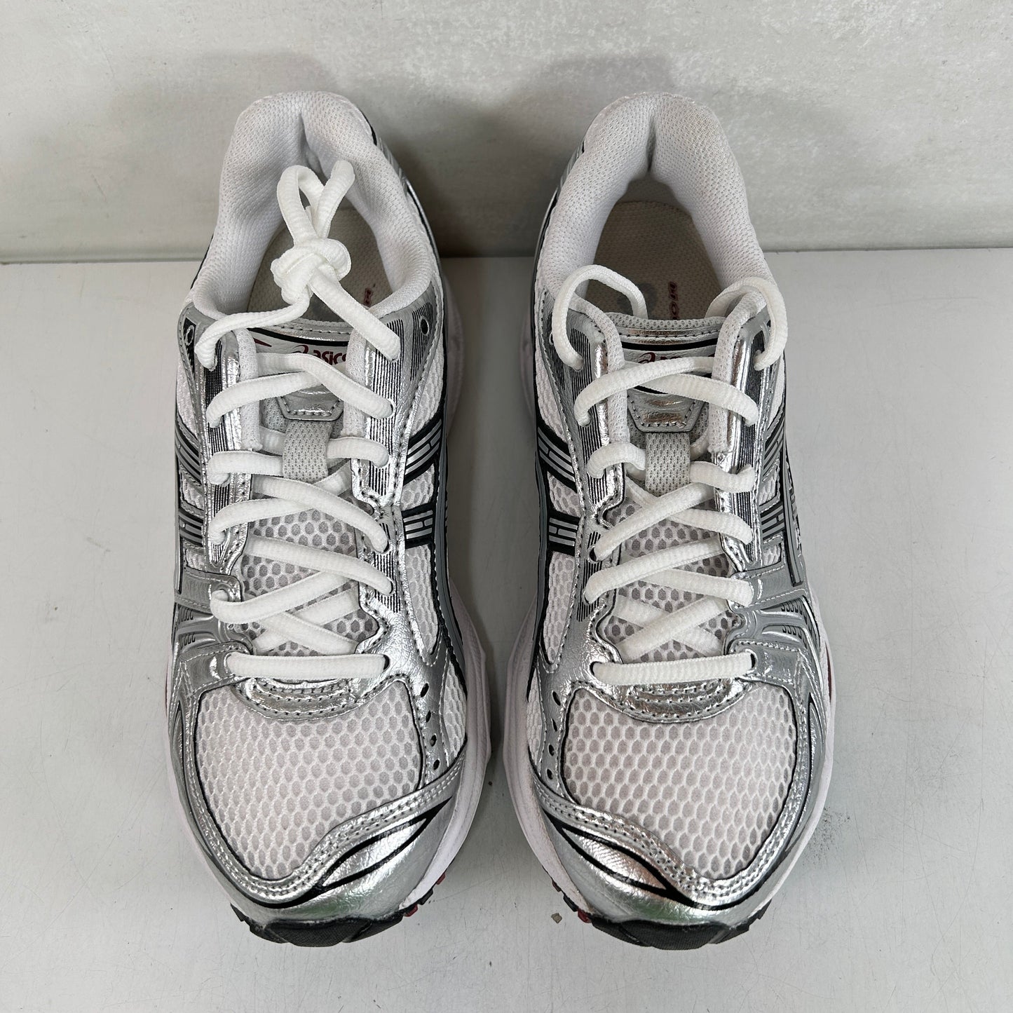 1201A019 104 ASICS Gel-Kayano 14 White Pure Silver [USED] - 4.5 M (VNDS)