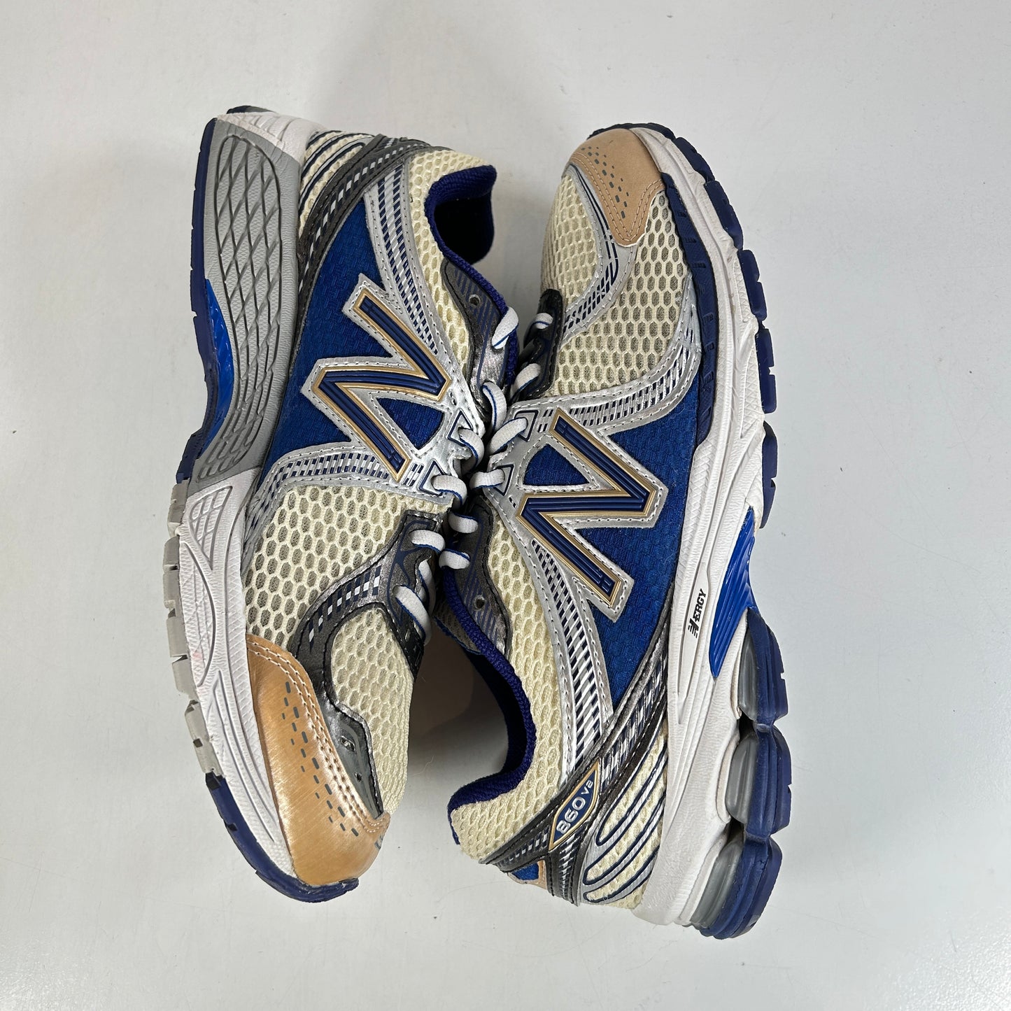 ML860AM2 New Balance 860v2 Aime Leon Dore Blue [USED] - 8.5 M (Used) (No Box)