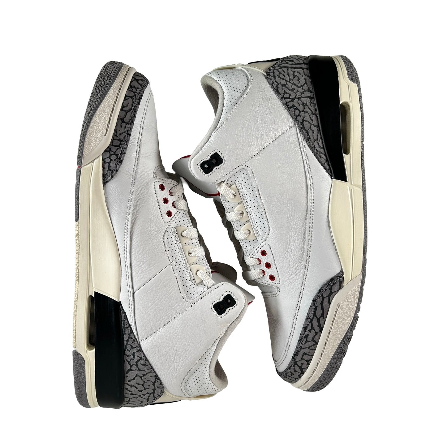 DN3707 100 Jordan 3 Retro White Cement Reimagined [USED] - 11.5 M (Used14)