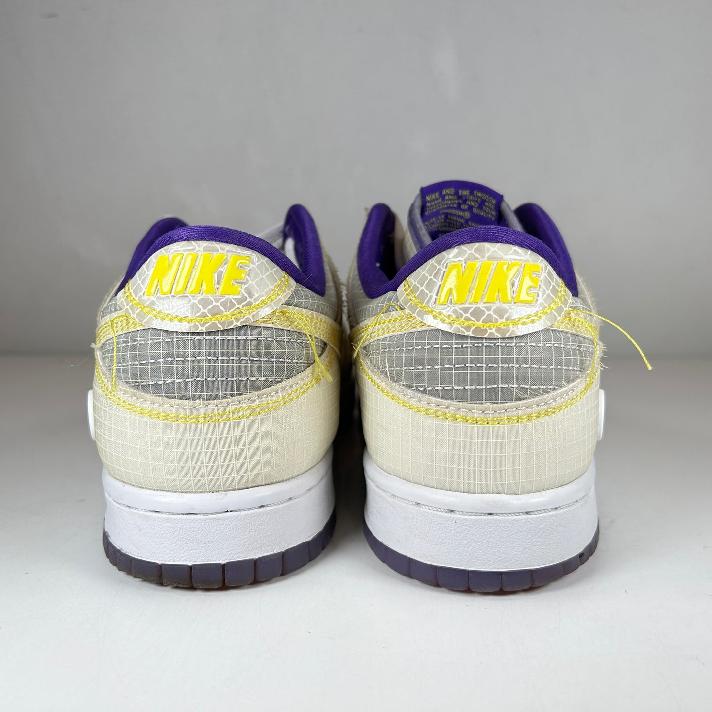 DJ9649 500 Nike Dunk Low Union Passport Pack Court Purple [USED] - 9 M (Used) (No Box)