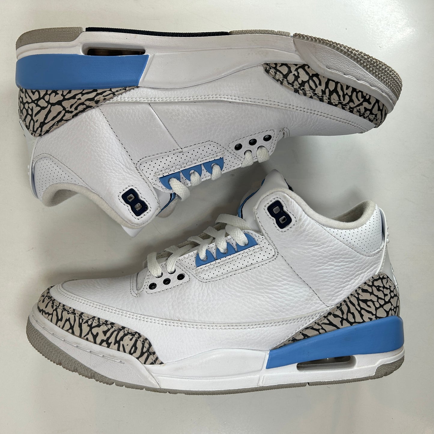 CT8532 104 Jordan 3 Retro UNC (2020) [USED] - 8.5 M (Used)