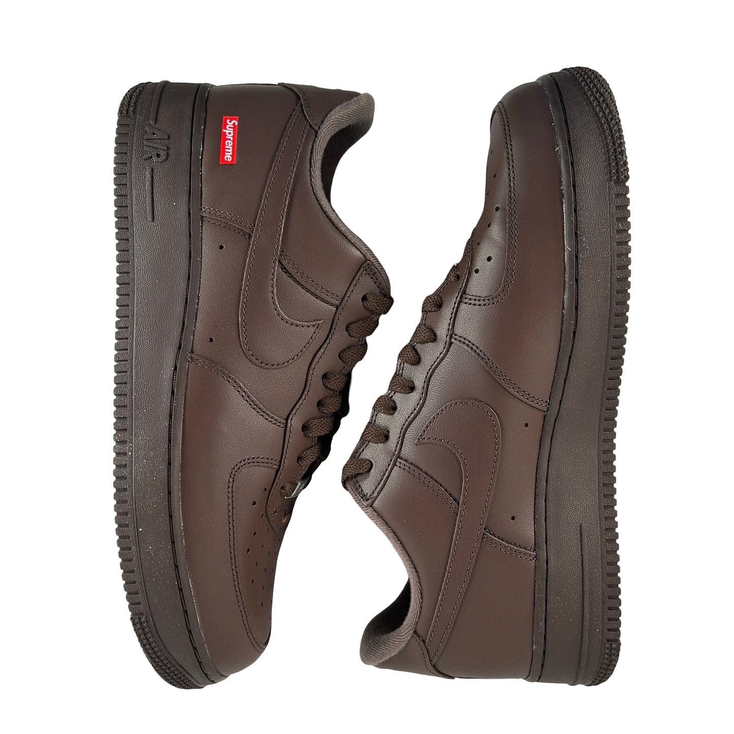 CU9225 200 Nike Air Force 1 Low Supreme Baroque Brown [USED] - 10.5 M (VNDS)