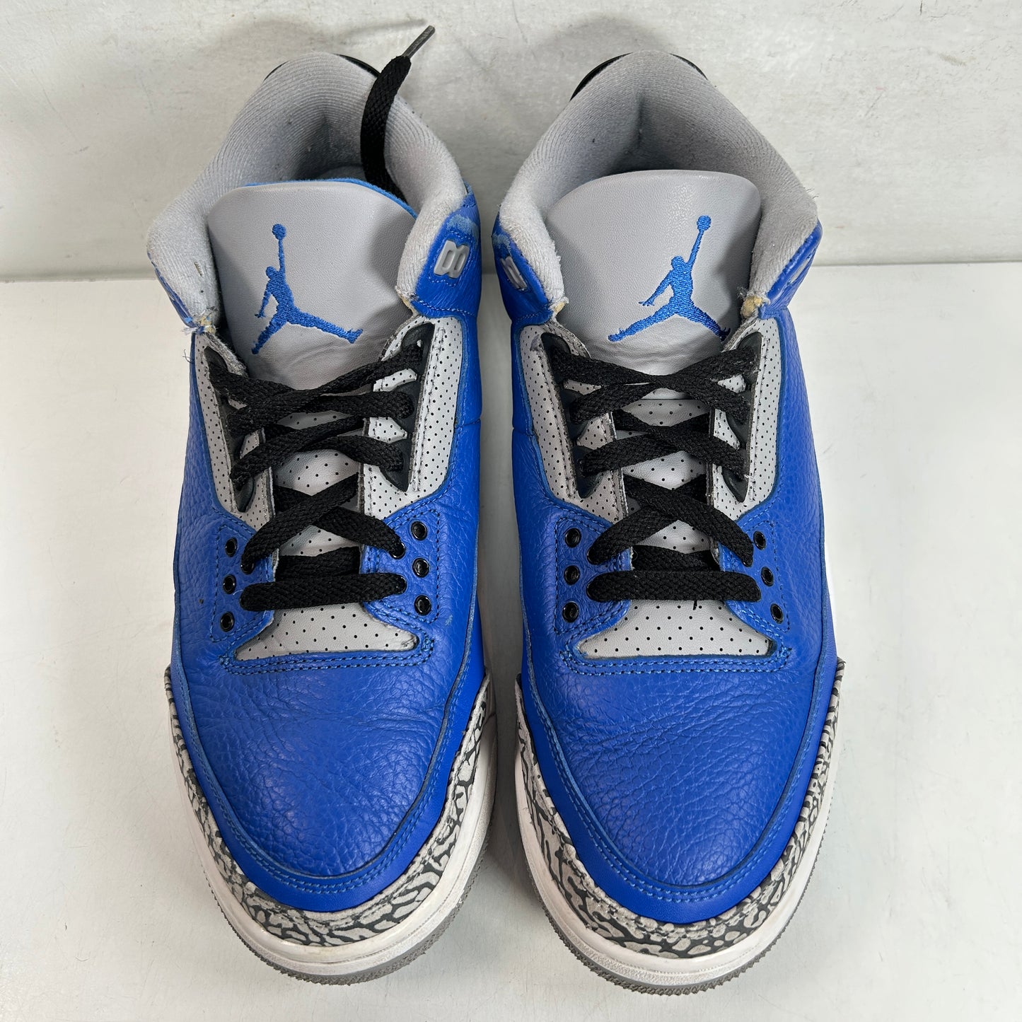 CT8532 400 Jordan 3 Retro Varsity Royal Cement [USED] - 9.5 M (Used)