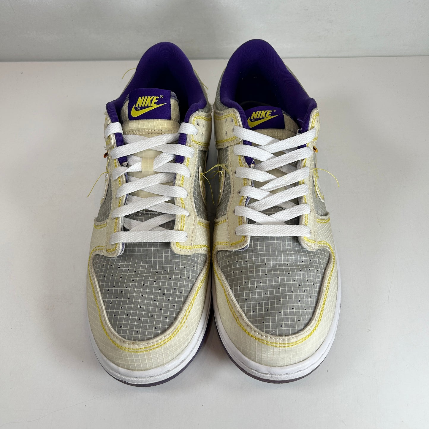 DJ9649 500 Nike Dunk Low Union Passport Pack Court Purple [USED] - 9 M (Used) (No Box)