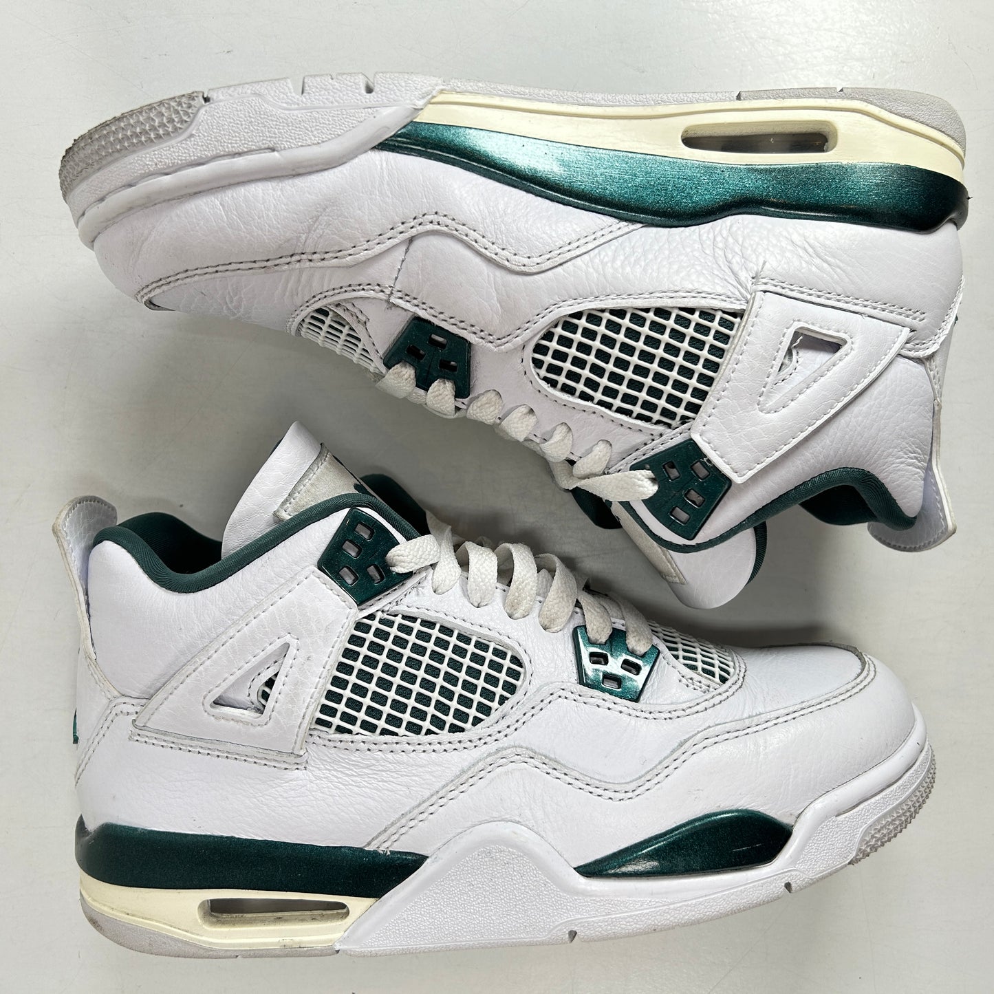 FQ8213 103 Jordan 4 Retro Oxidized Green (GS) [USED] - 5.5Y (Used)