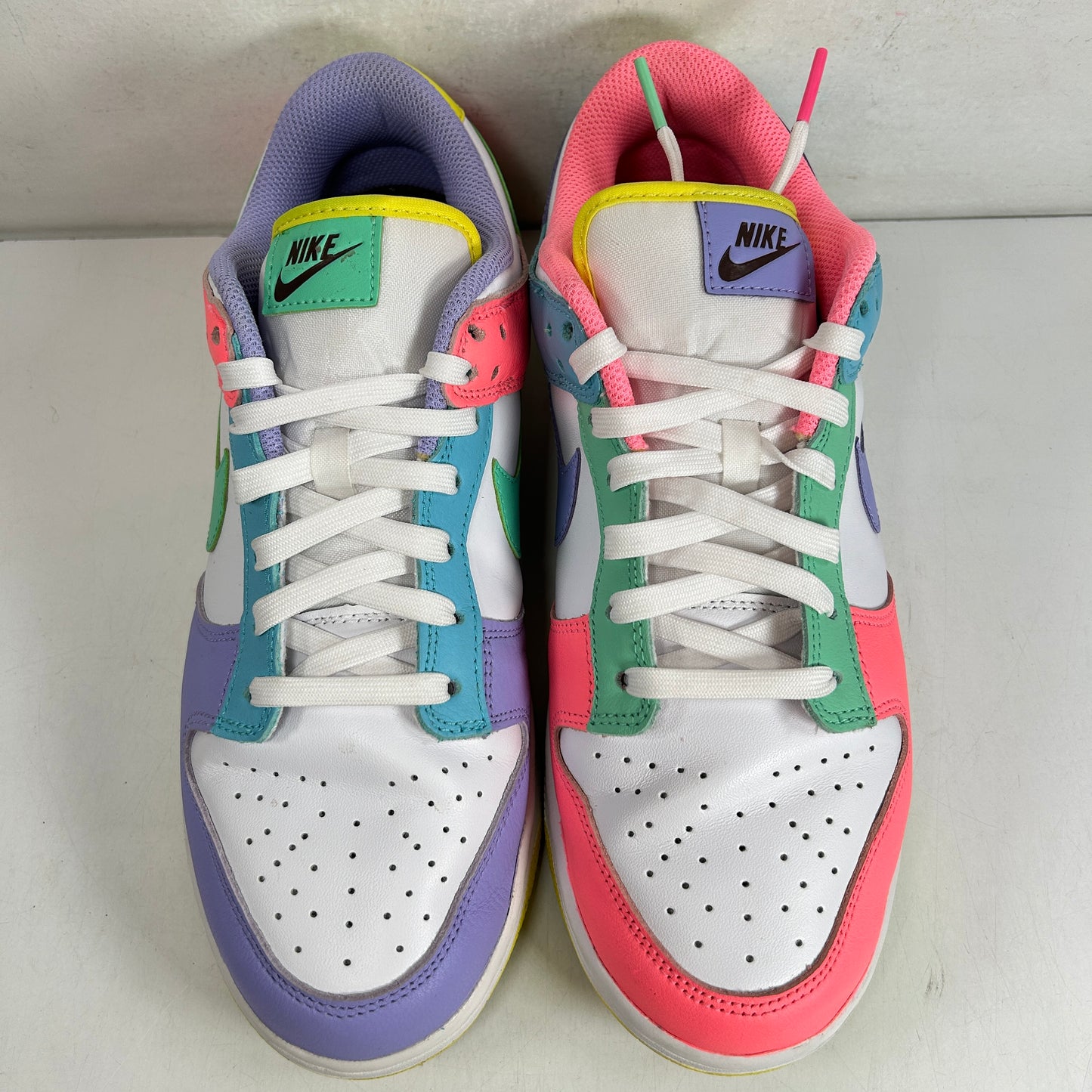 DD1872 100 Nike Dunk Low SE Easter Candy (Women's) [USED] - 10.5W (Used)