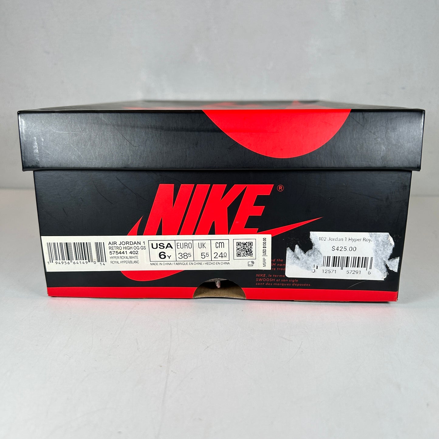 575441 402 Jordan 1 Hyper Royal GS [USED] - 6 Y (Used)