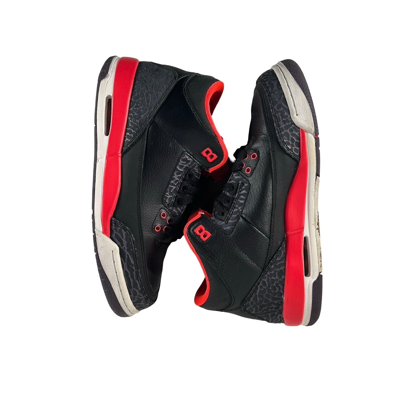 398614 005 Jordan 3 Retro Crimson (GS) [USED] - 6 Y (Used)