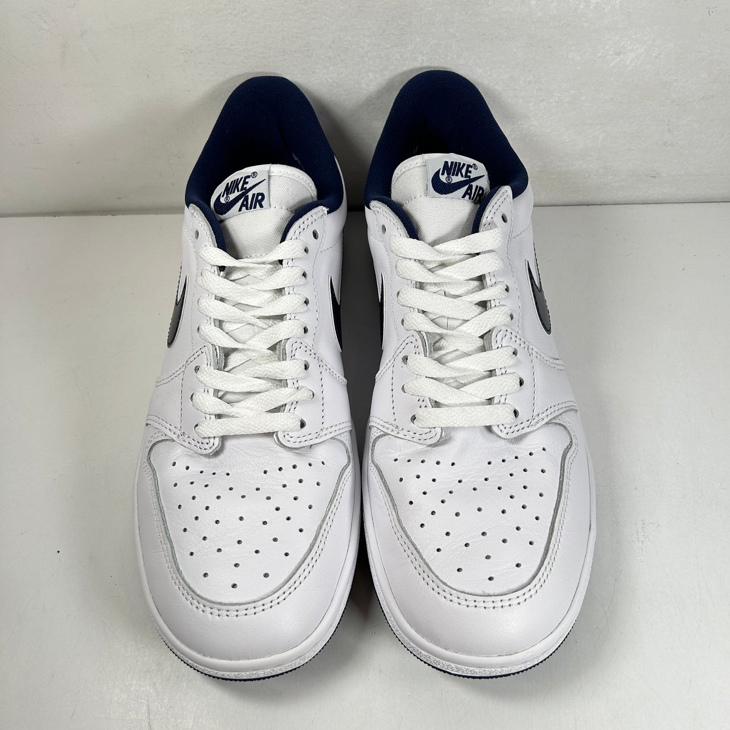 FB9933 141 Air Jordan 1 Retro Low 85 'Metallic Blue' [USED] - 9.5 M (Used)