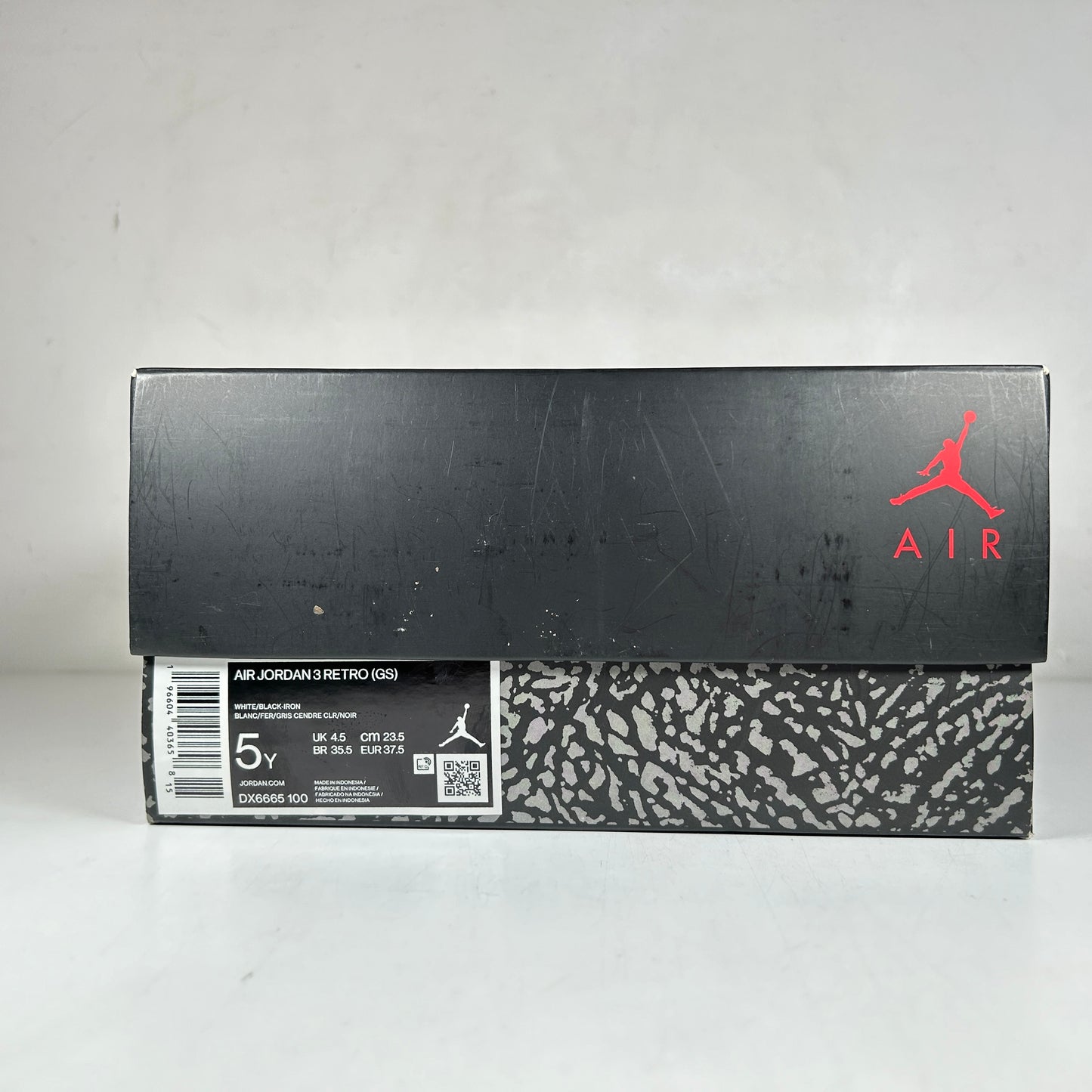 DX6665 100 Jordan 3 Retro Hide N' Sneak (GS) [USED] - 5 Y (Used)