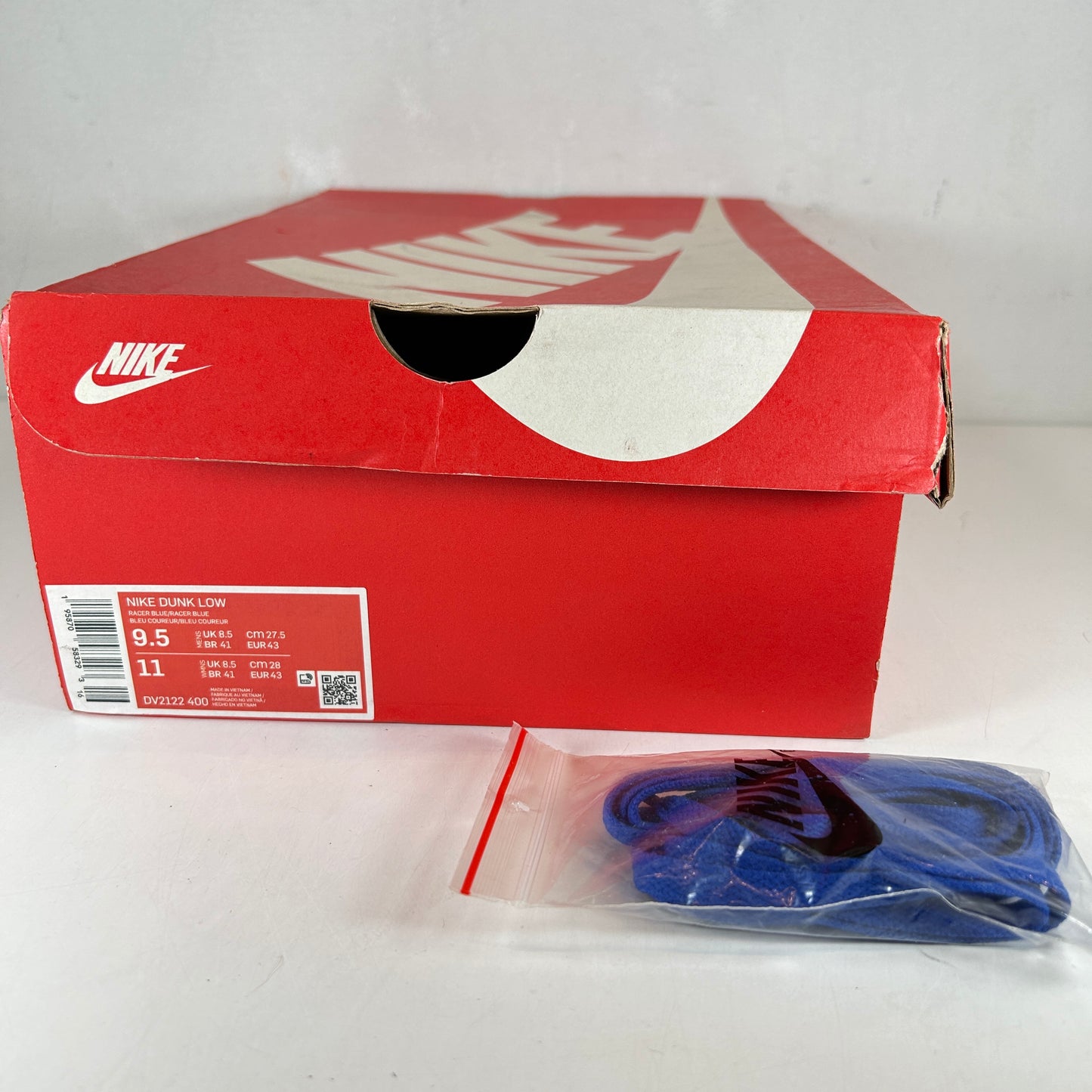 DV2122 400 Nike Dunk Low Jackie Robinson [USED] - 9.5 M (Used)