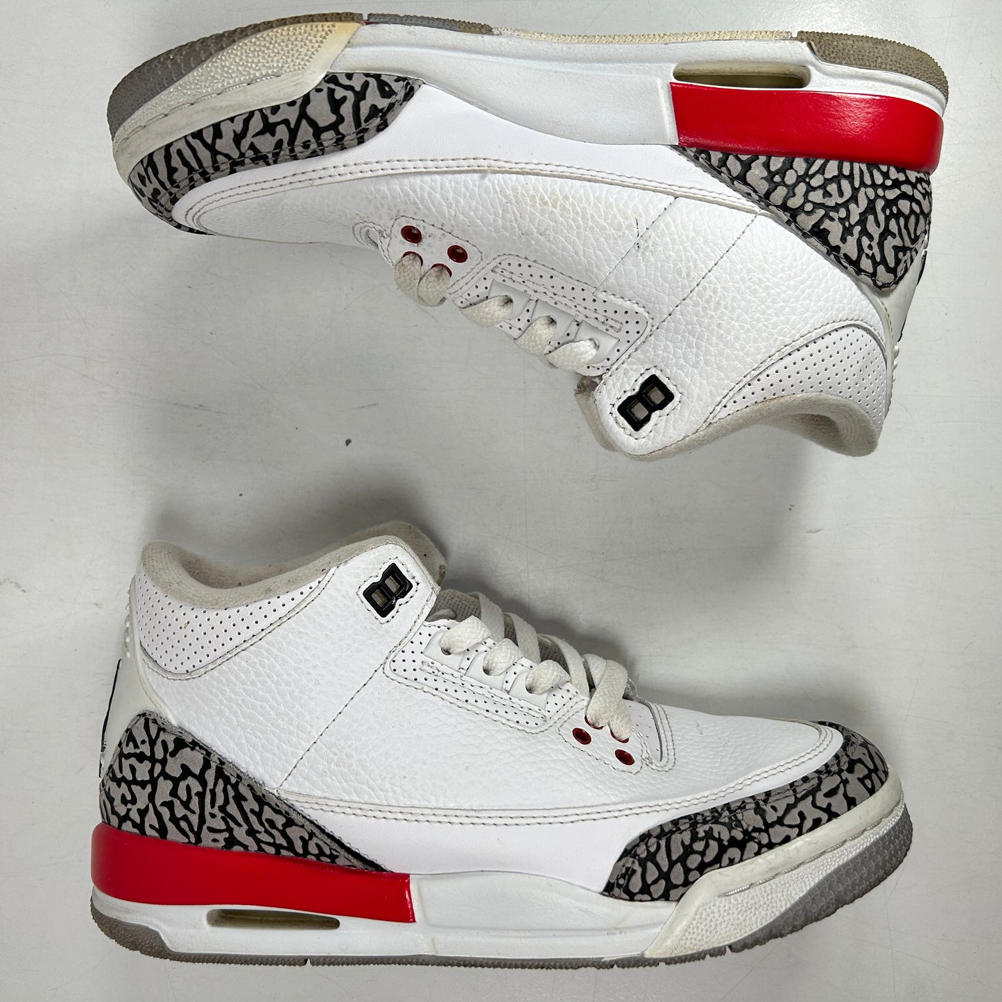 398614 116 Jordan 3 Retro Hall of Fame (GS) [USED] - 5.5 Y (Used) (No Box)