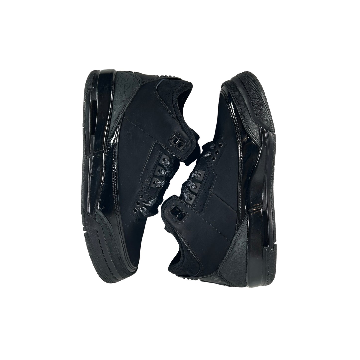 DM0967 001 Jordan 3 Retro Black Cat (2025) (GS) [USED] - 3.5 Y (Used) (Replace Lid)