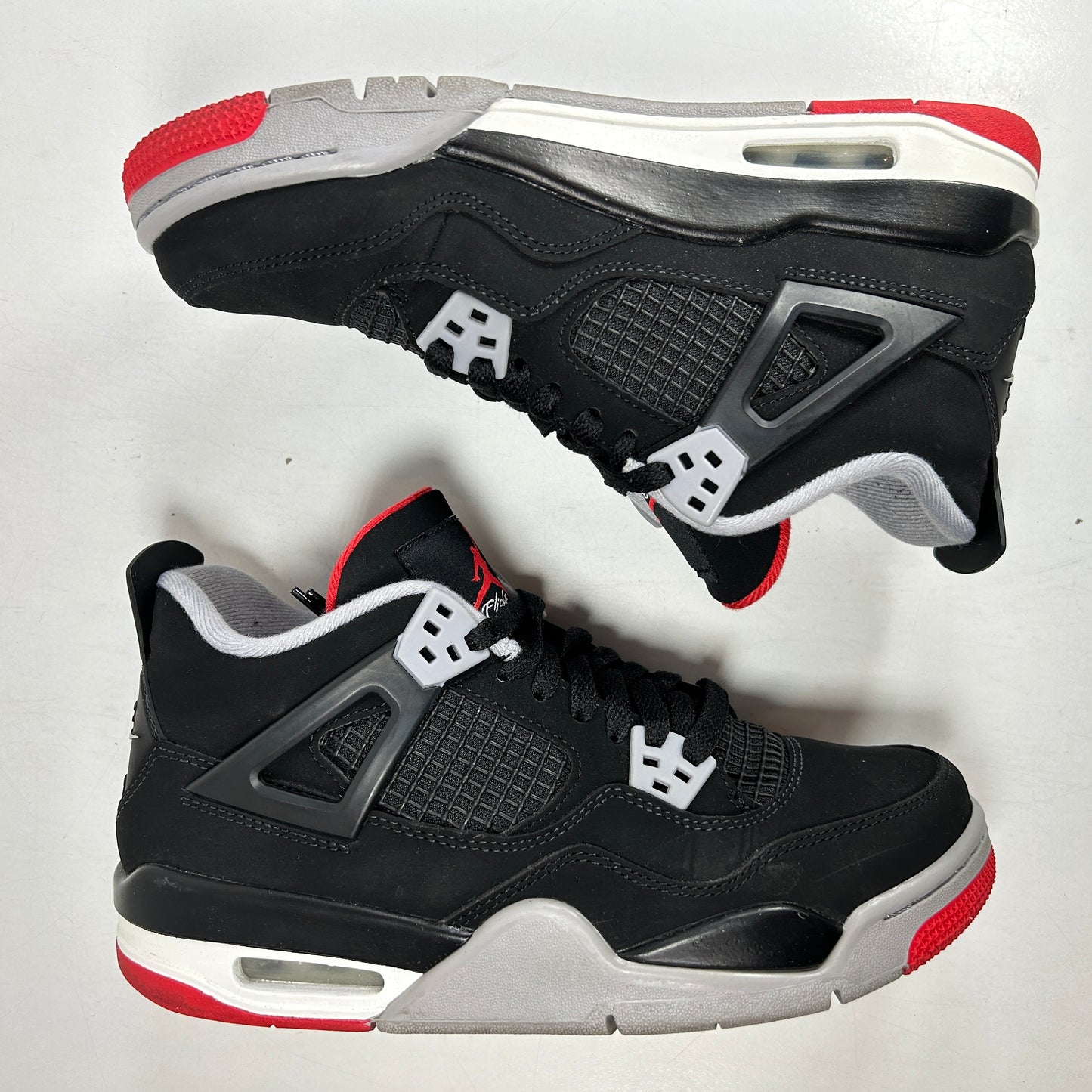 408452 060 Jordan 4 Retro Bred (2019) (GS) [USED] - 6 Y (Used)