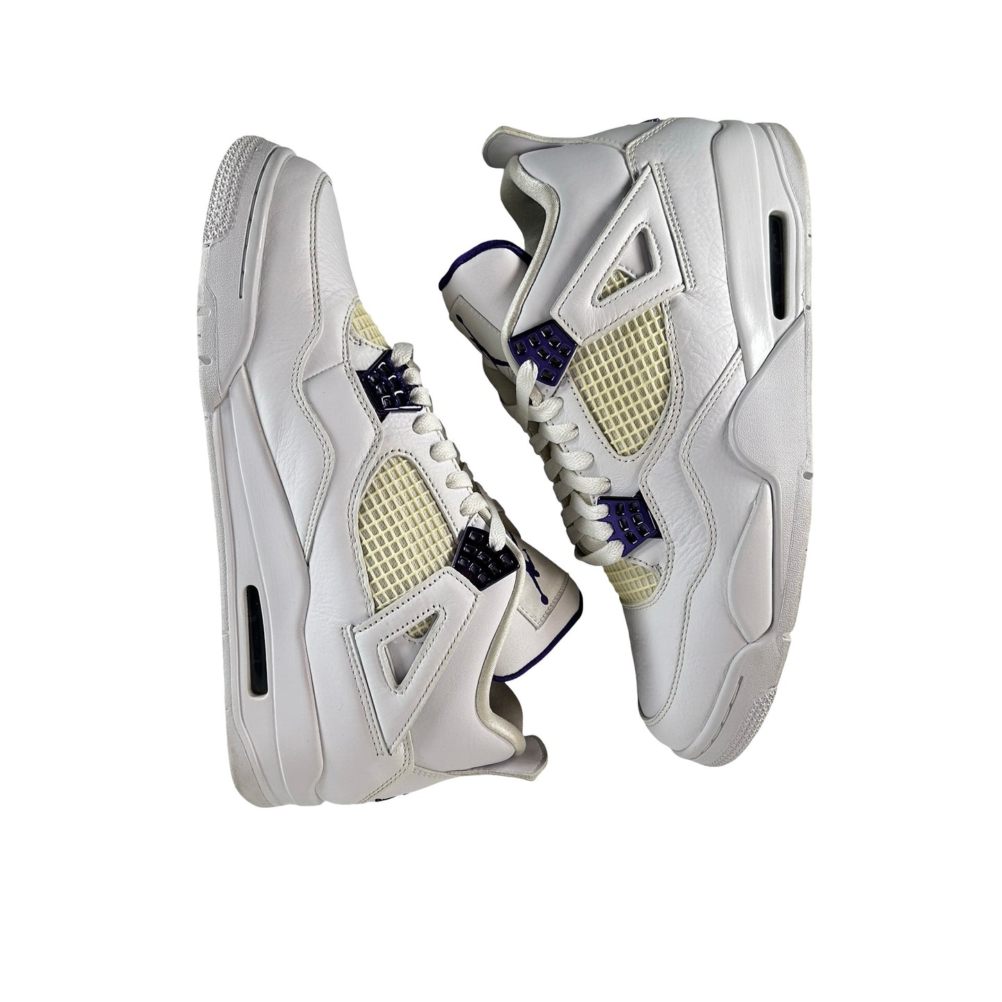 CT8527 115 Jordan 4 Retro Metallic Purple [USED] - 10.5 M (Used) (Replace Box)