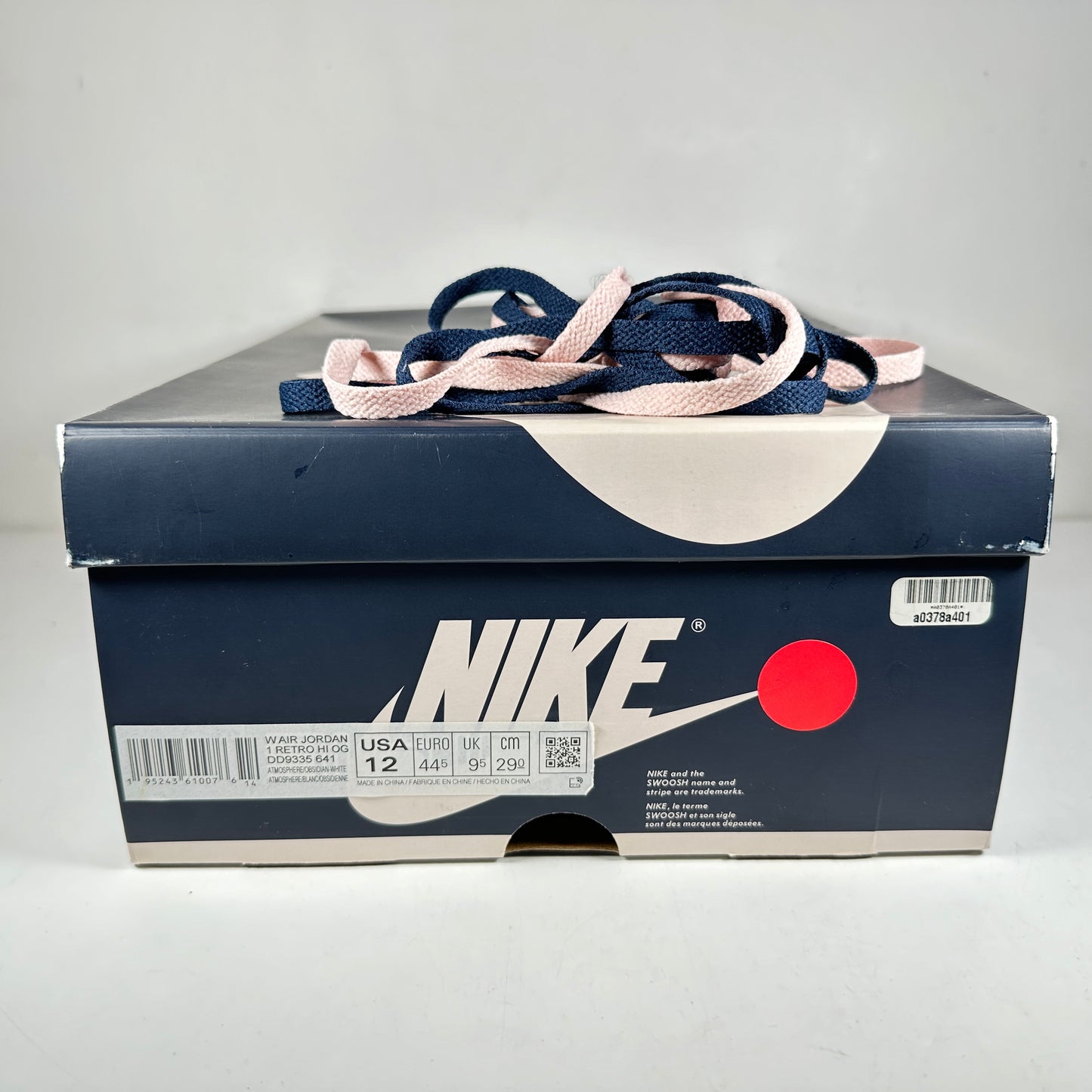 DD9335 641 Jordan 1 Retro High OG Atmosphere (W) [USED] - 12 W (Used)