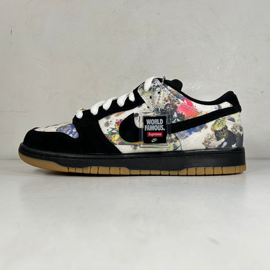 FD8778 001 Nike SB Dunk Low Supreme Rammellzee [USED] - 9 M (VNDS)