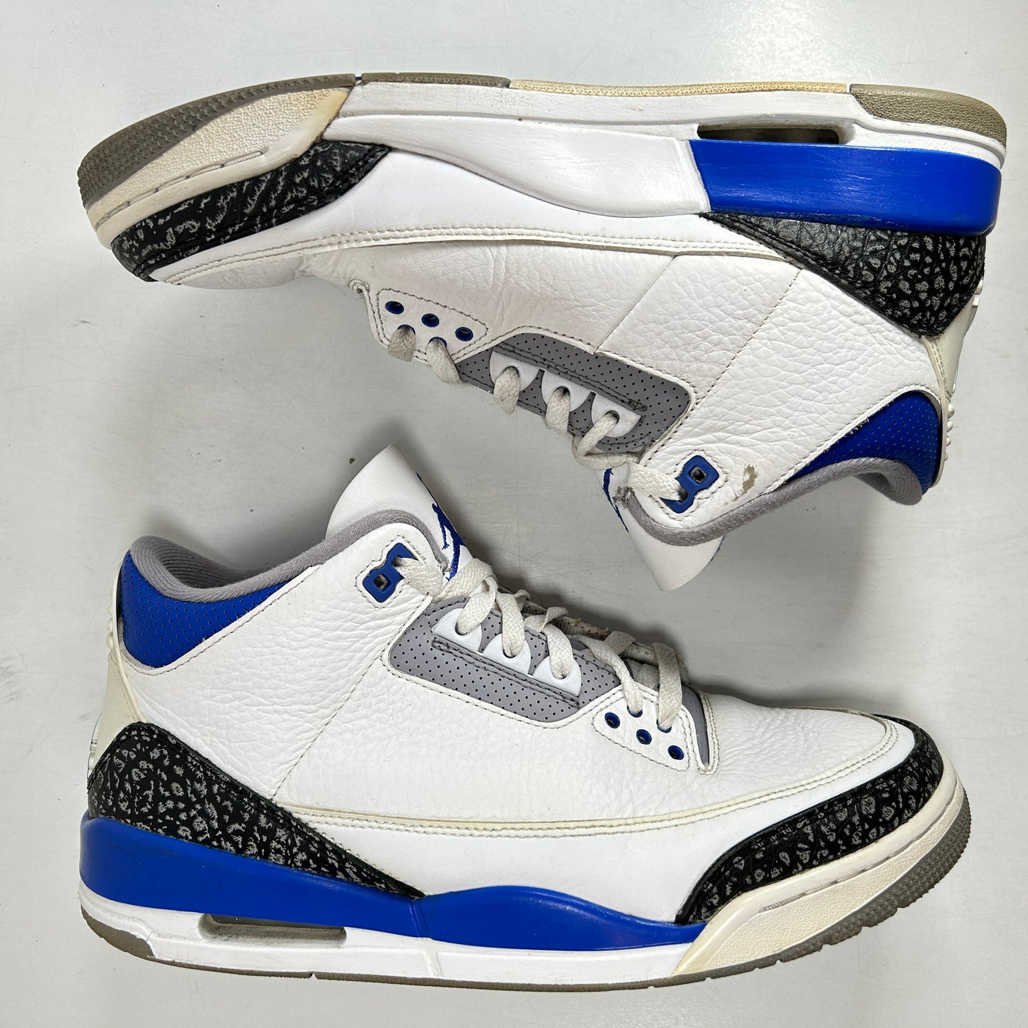 CT8532 145 Jordan 3 Retro Racer Blue [USED] - 10.5 M (Used)