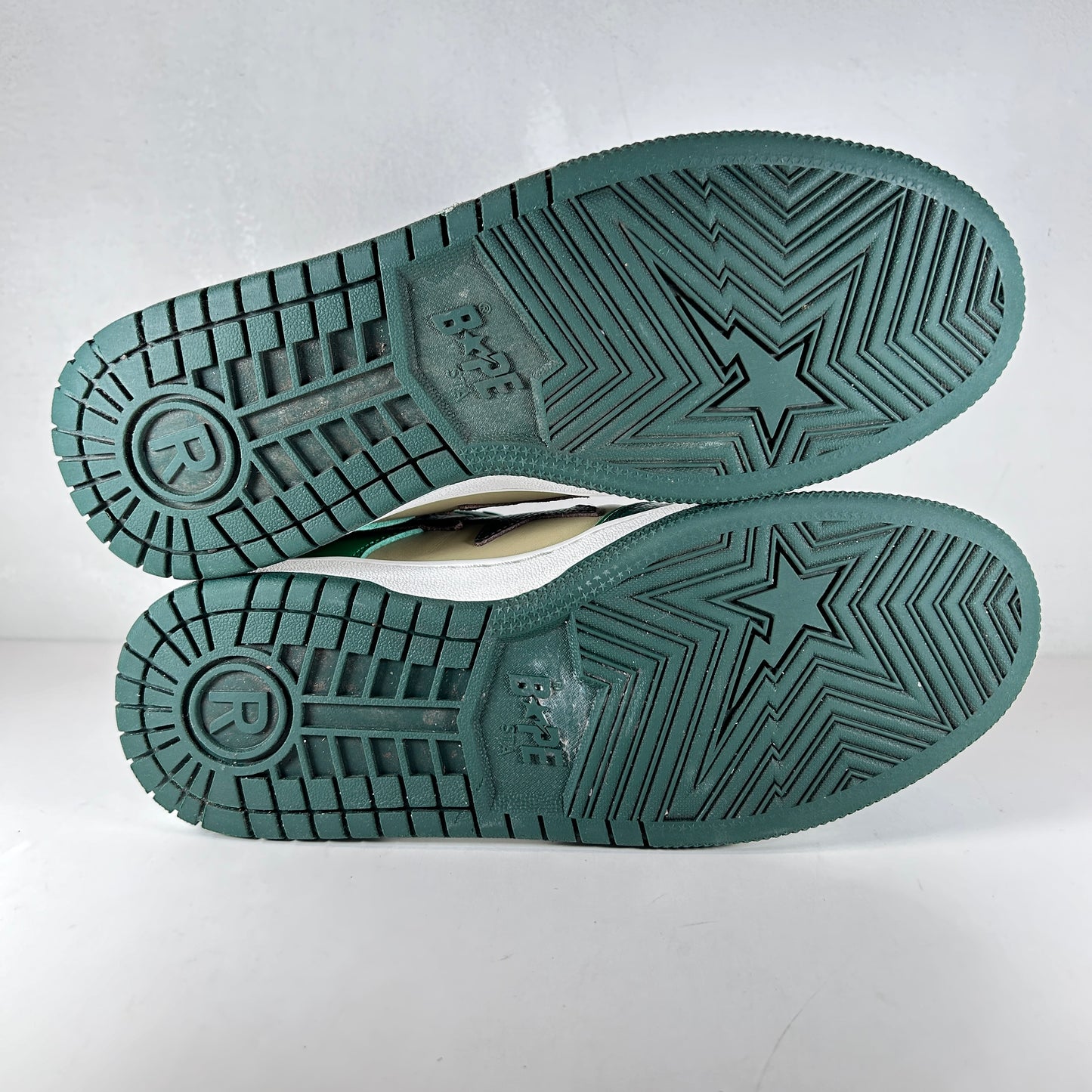 A Bathing Ape Bape SK8 Sta ABC Camo Green (2022) [USED] - 8.5 M (Used)