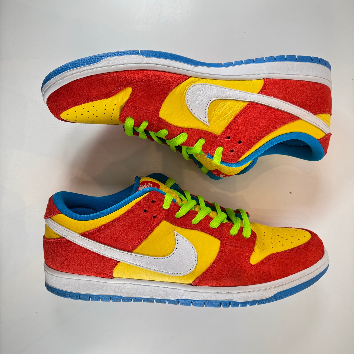 BQ6817 602 Nike SB Dunk Low Pro Bart Simpson [USED] - 14 M (Used)