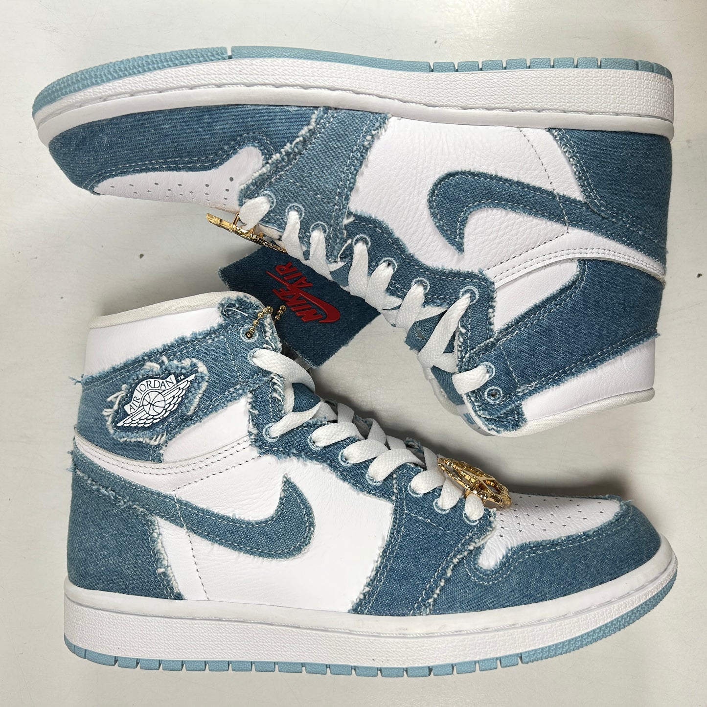 DM9036 104 Jordan 1 High OG Denim [USED] - 7 W (Used)