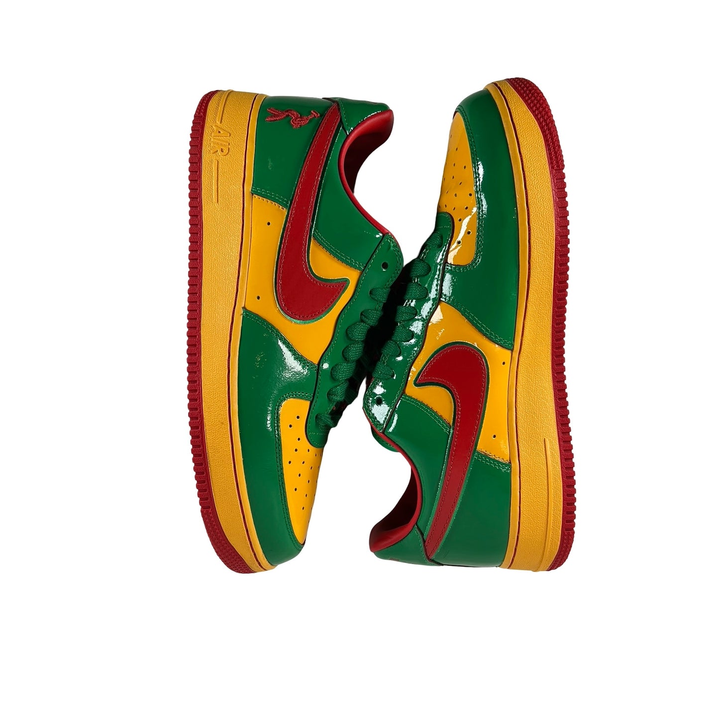 IH4383 300 Nike Air Force 1 Low Lil Yachty Concrete Boys Lucky Green [USED] - 11.5 M (Used) (No Box)