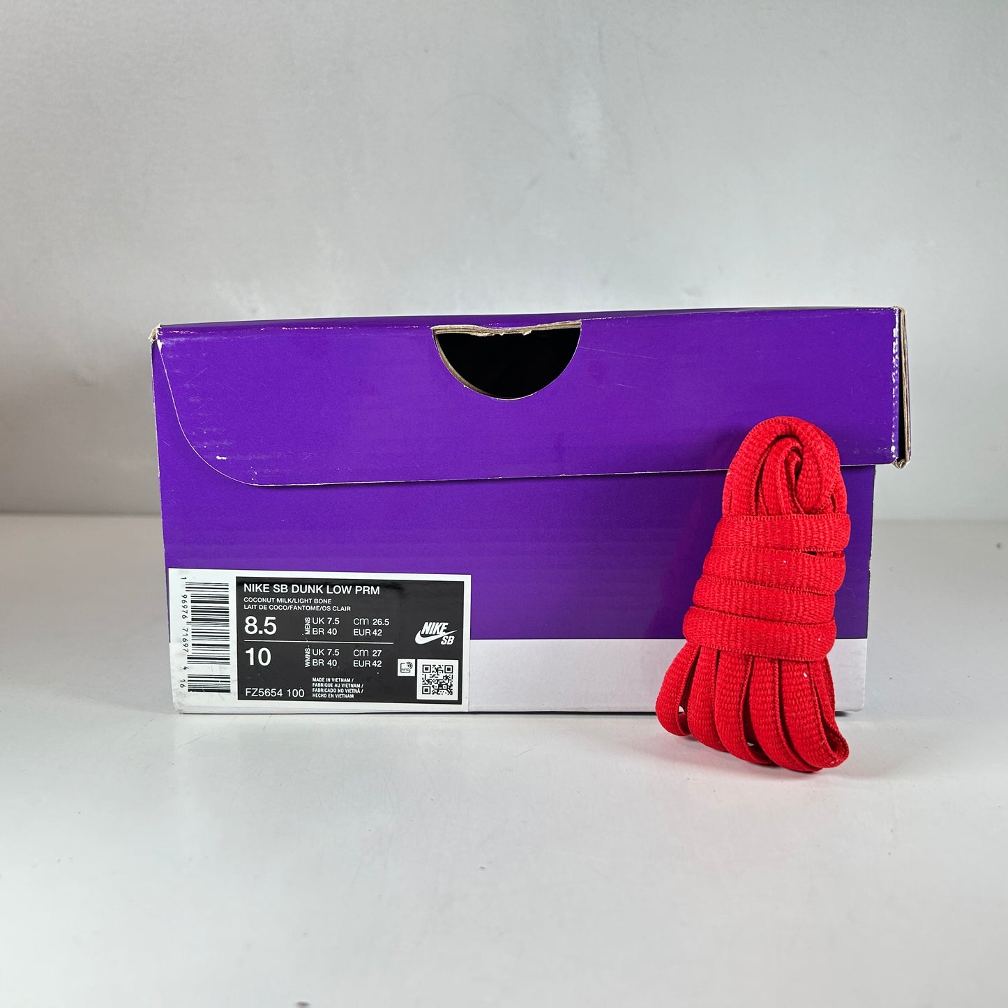 FZ5654 100 Nike SB Dunk Low City Of Love Light Bone [USED] - 8.5 M (Used)