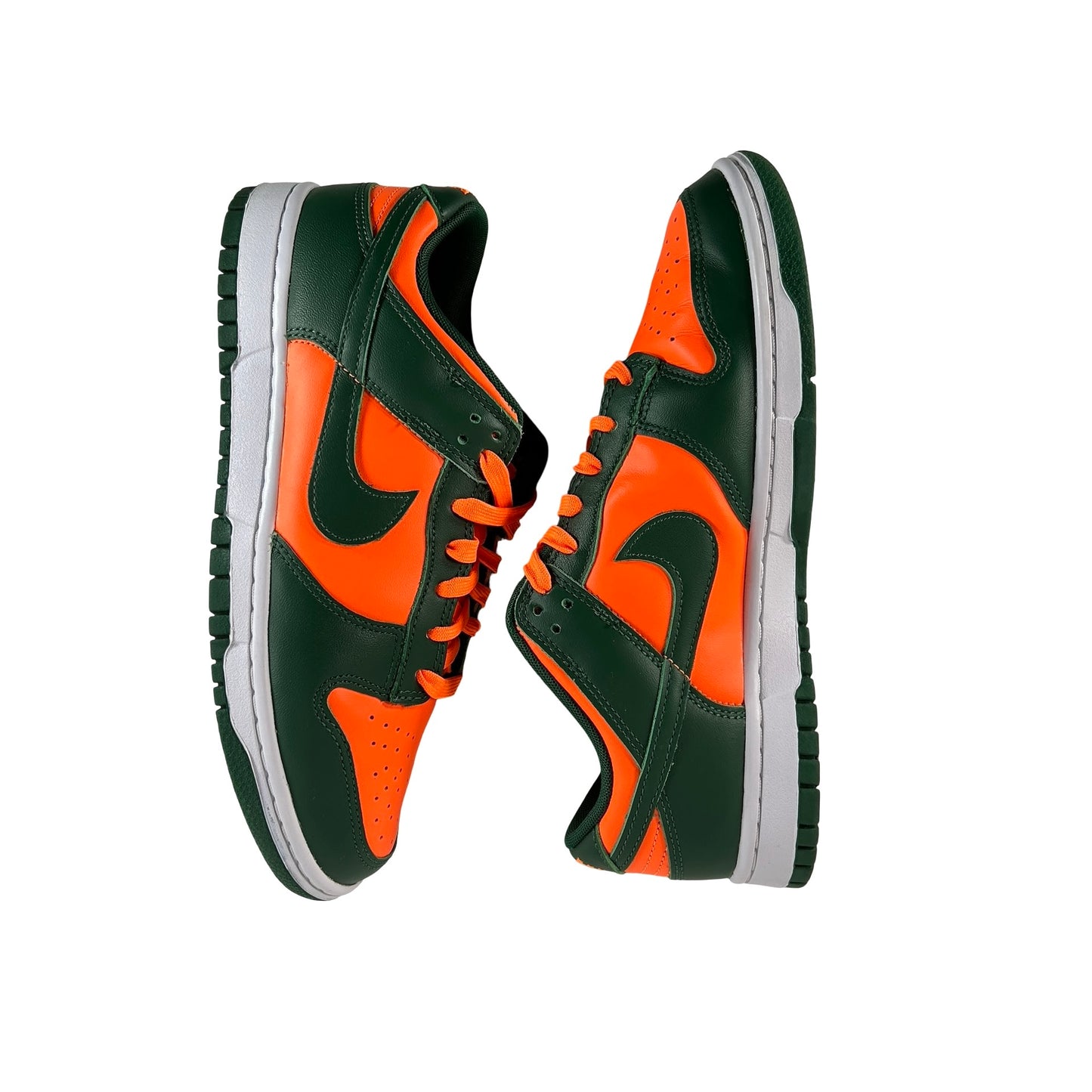 DD1391 300 Nike Dunk Low Retro Miami Hurricanes [USED] - 8 M (Used)