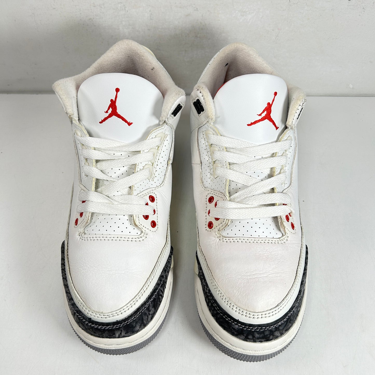 DM0967 100 Jordan 3 Retro White Cement Reimagined (GS) [USED] - 7 Y (Used4)
