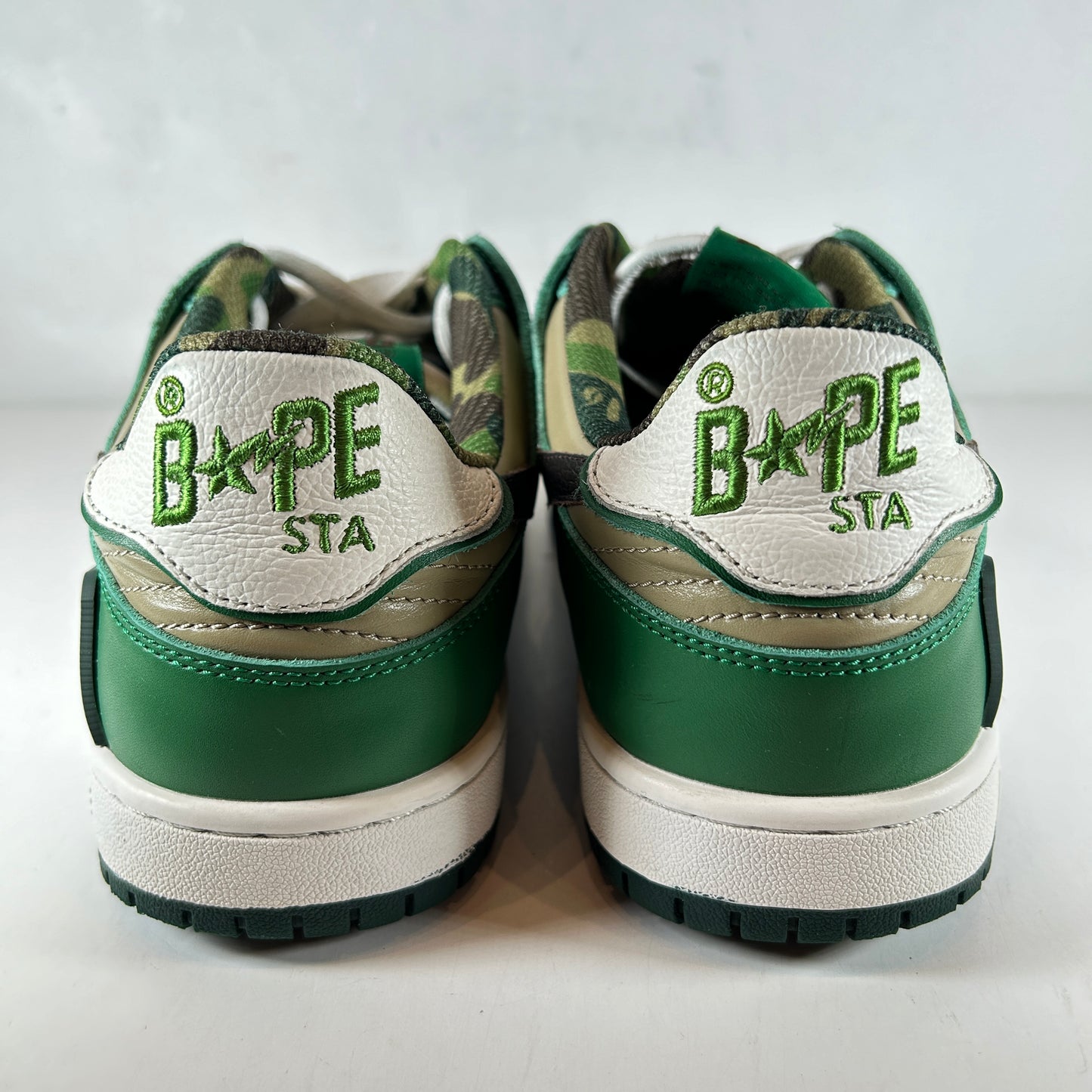 A Bathing Ape Bape SK8 Sta ABC Camo Green (2022) [USED] - 8.5 M (Used)