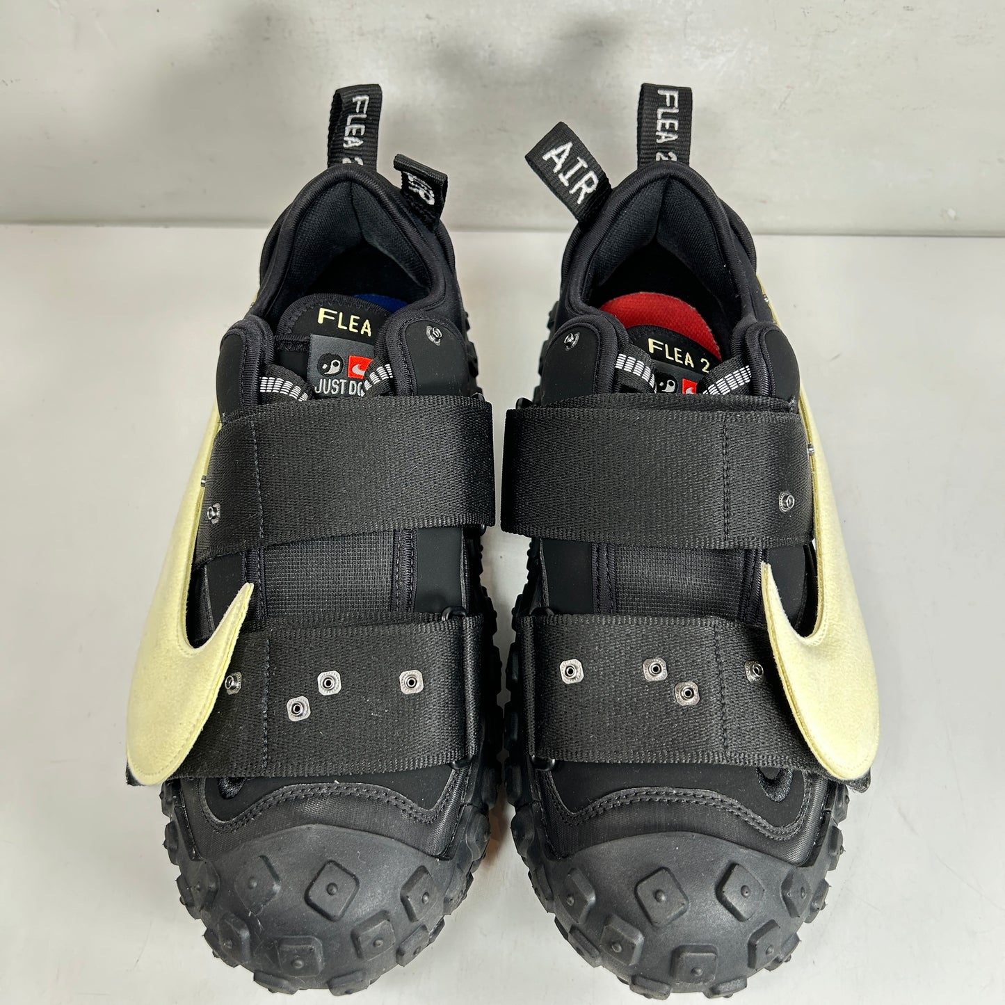 DV7164 001 Nike CPFM Air Flea 2 Cactus Plant Flea Market Black Alabaster [USED] - 10 M (Used)