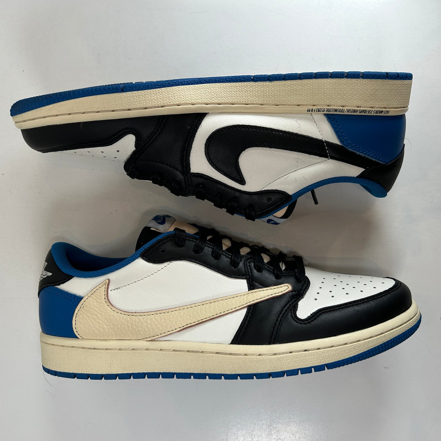 DM7866 140 Jordan 1 Low Fragment x Travis Scott [USED] - 10 M (VNDS2)