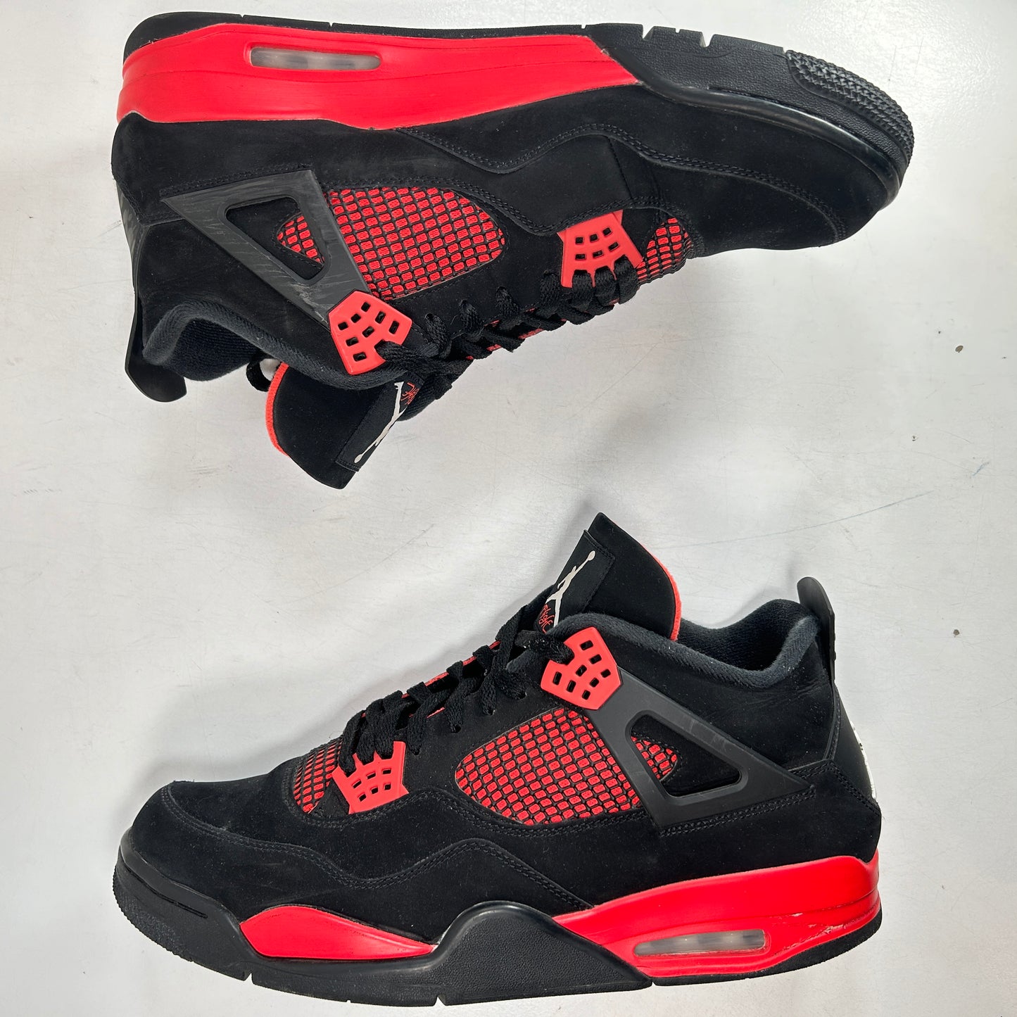 CT8527 016 Jordan 4 Retro Red Thunder [USED] - 15 M (Used)