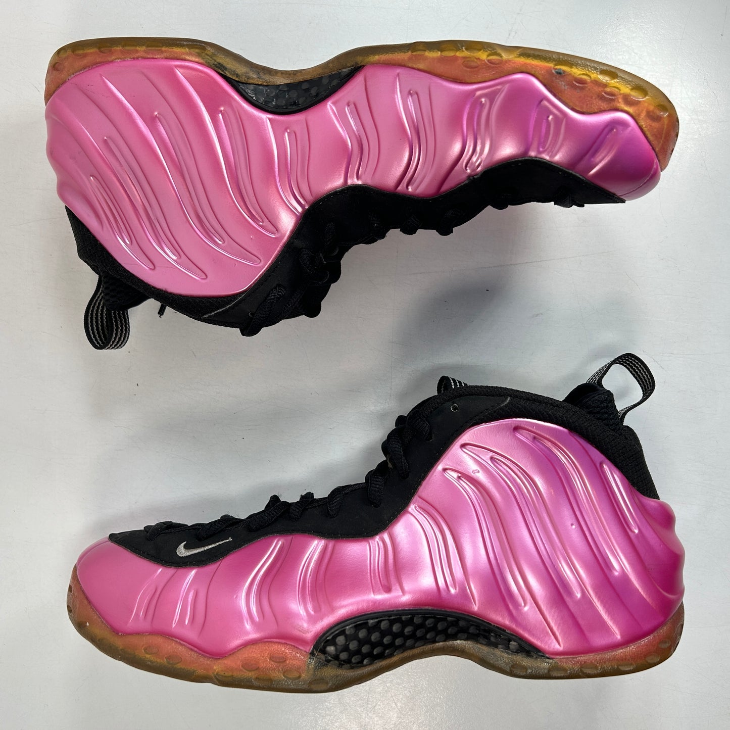 314996 600 Nike Air Foamposite One Pearlized Pink [USED] - 10.5 M (Used) (No Box)