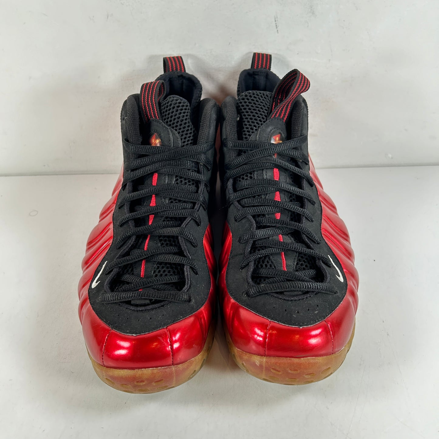 314996 610 Nike Air Foamposite One Metallic Red (2017) [USED] - 12 M (Used) (No Box)