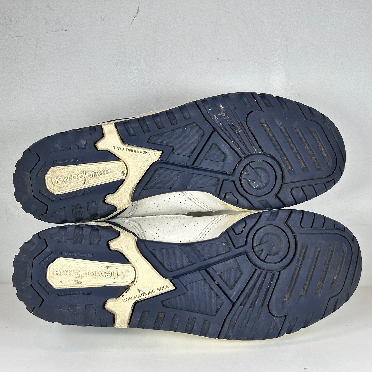 BB550ALF New Balance 550 Aime Leon Dore White Navy [USED] - 10 M (Used) (Replace Box)