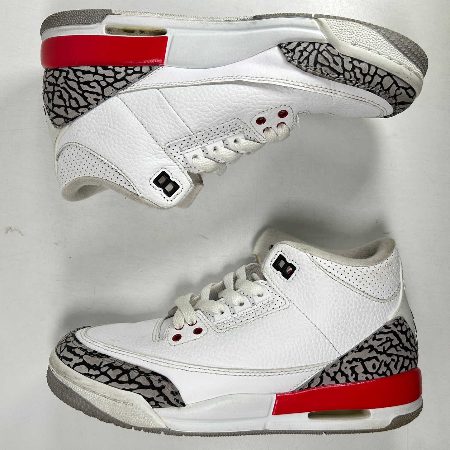 398614 116 Jordan 3 Retro Hall of Fame (GS) [USED] - 5.5 Y (Used) (No Box)