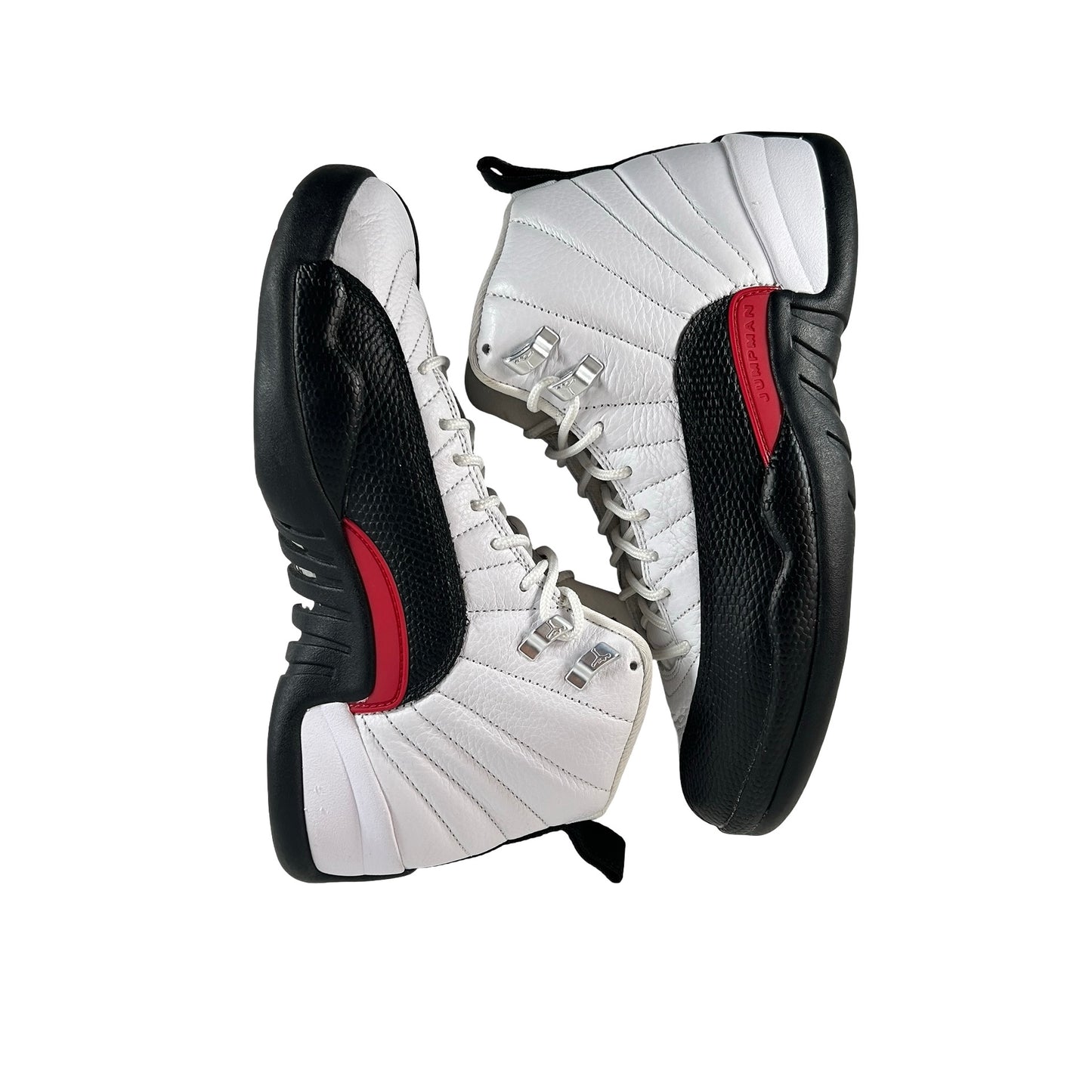CT8013 162 Air Jordan 12 Red Taxi [USED] - 7.5 M (Used) (No Box)