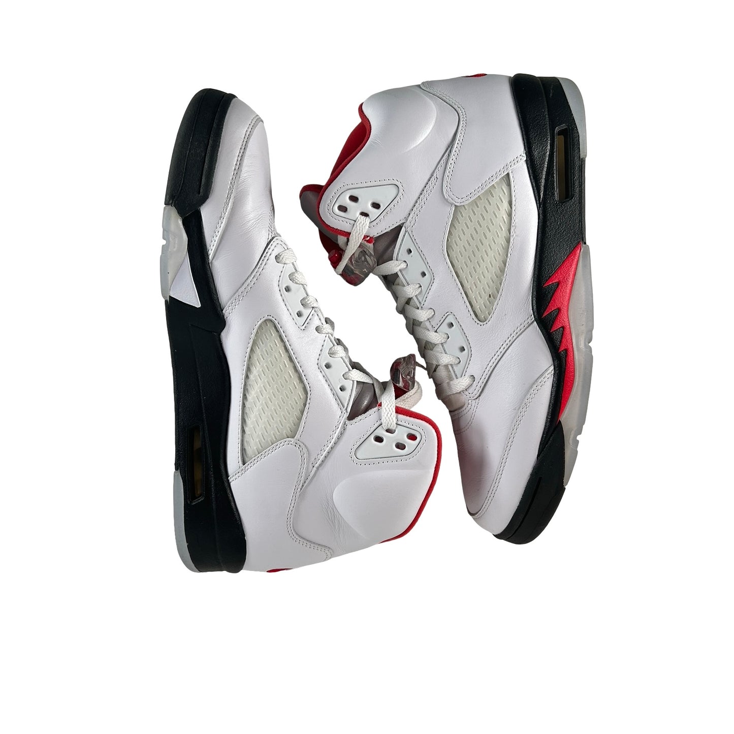 DA1911 102 Jordan 5 Retro Fire Red Silver Tongue (2020) [USED] - 11 M (Used5)