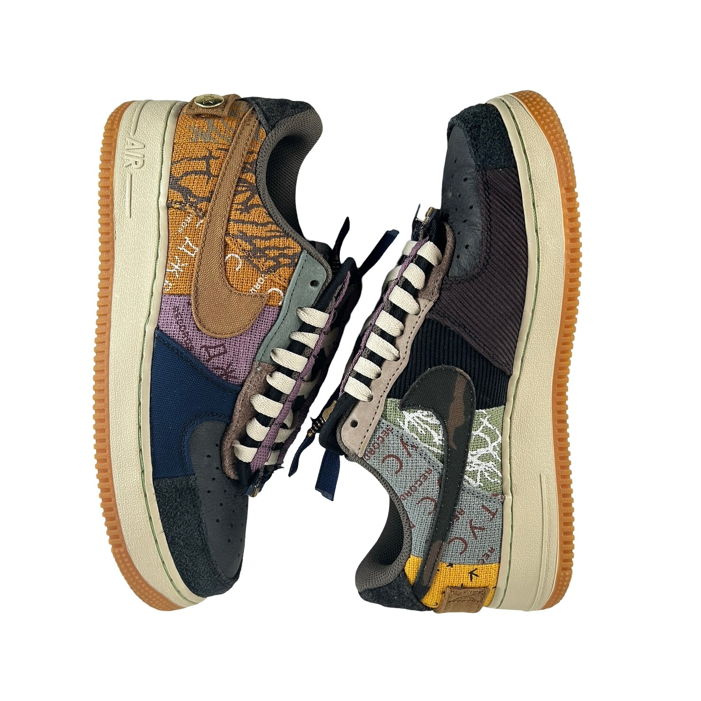 CN2405 900 Nike Air Force 1 Low Travis Scott Cactus Jack [USED] - 7.5 M (Used3)