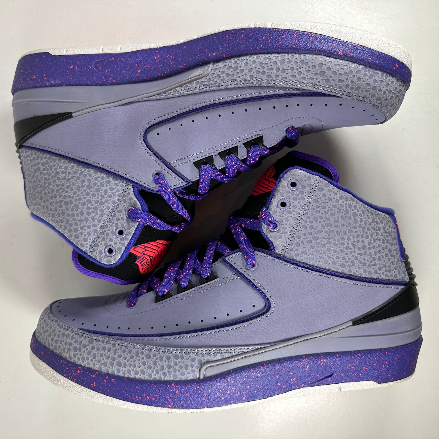 385475 553 Jordan 2 Retro Iron Purple [USED] - 10.5 (Used) (Replace Box)