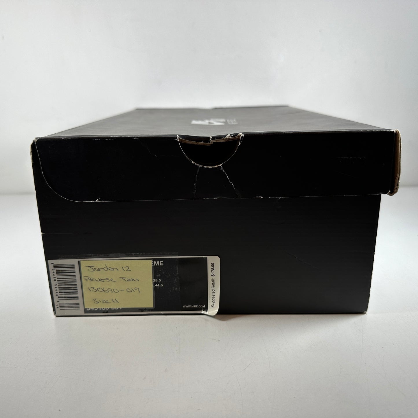 130690 017 Jordan 12 Retro Reverse Taxi [USED] - 11 M (Used) (Replace Box)