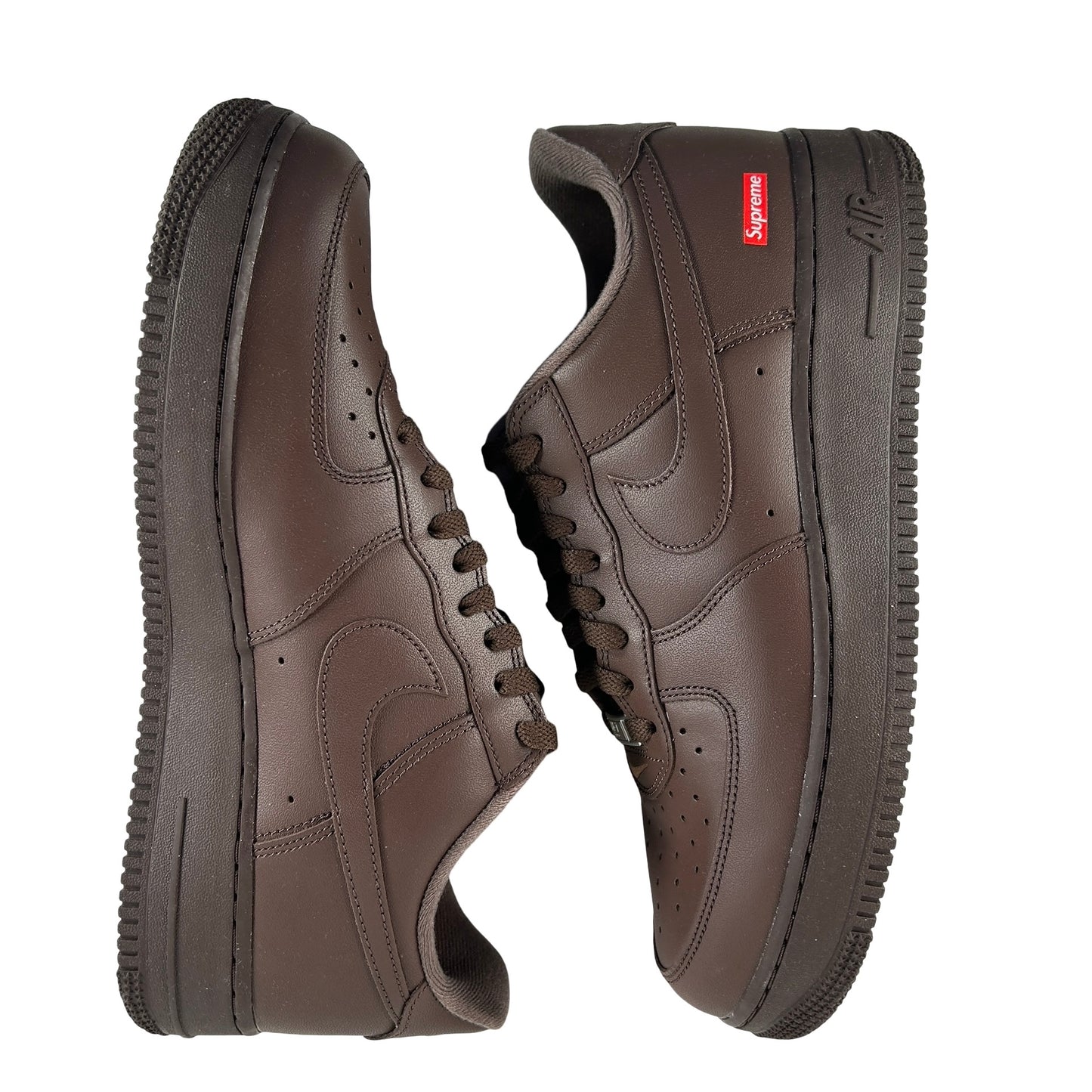 CU9225 200 Nike Air Force 1 Low Supreme Baroque Brown [USED] - 10.5 M (VNDS)