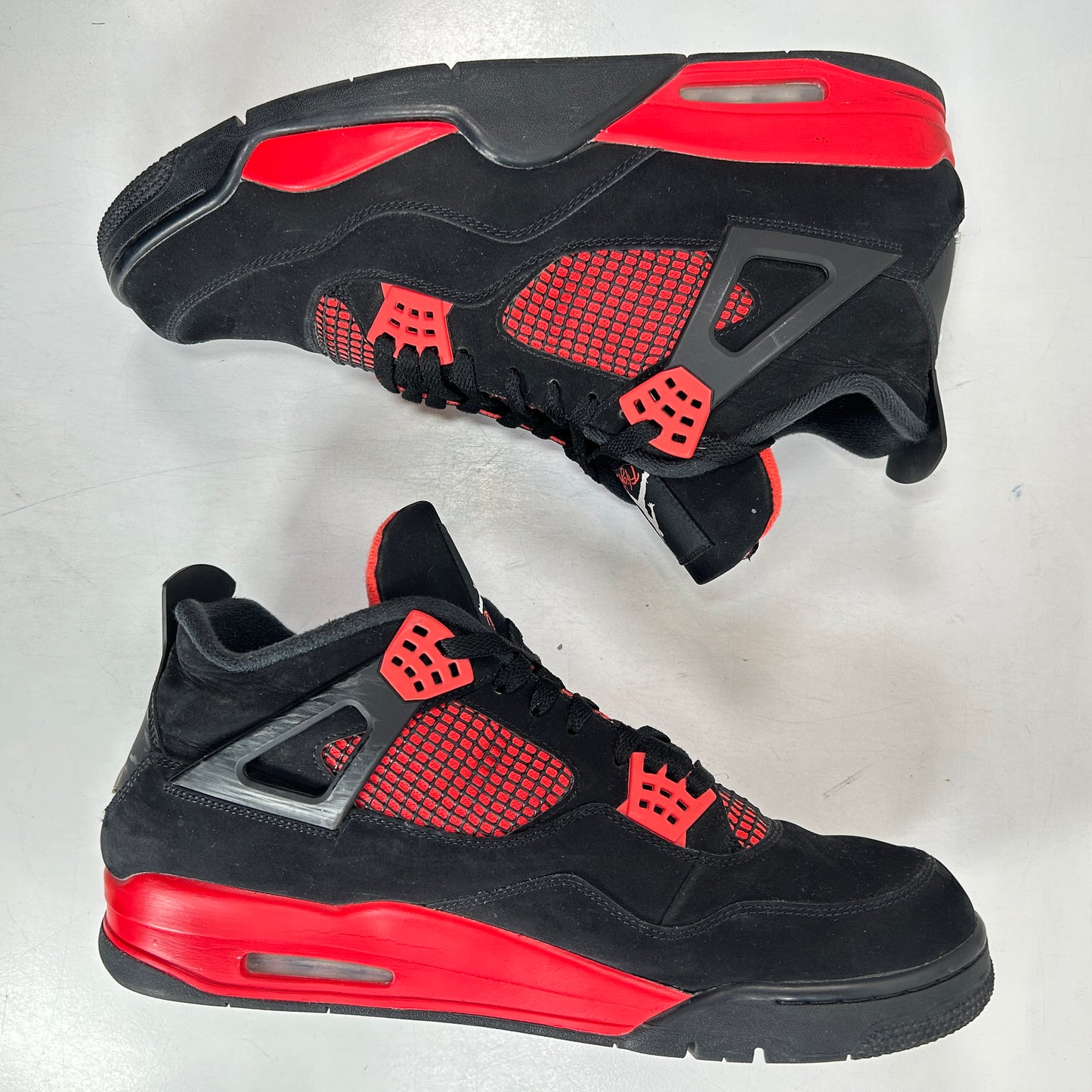 CT8527 016 Jordan 4 Retro Red Thunder [USED] - 15 M (Used)