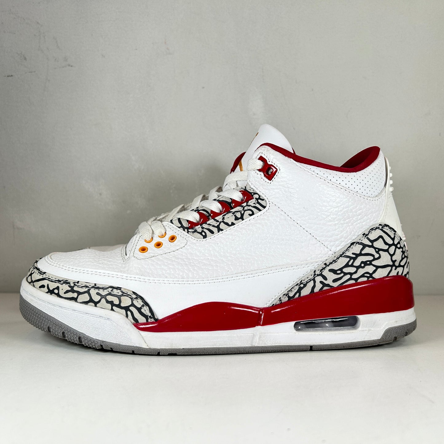 CT8532 126 Jordan 3 Retro Cardinal Red [USED] - 10.5 M (Used) (Replace Box)
