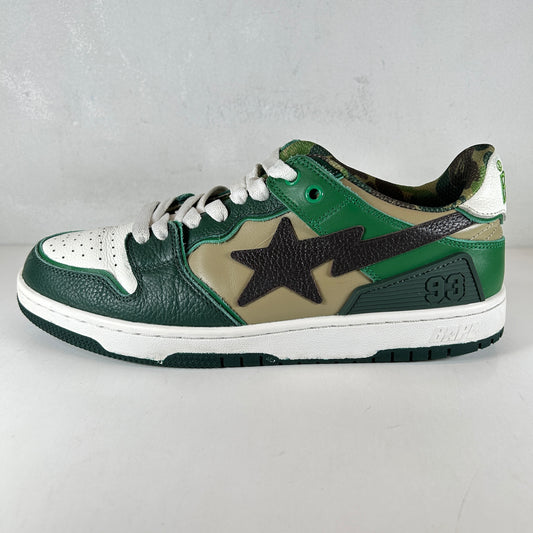 A Bathing Ape Bape SK8 Sta ABC Camo Green (2022) [USED] - 8.5 M (Used)